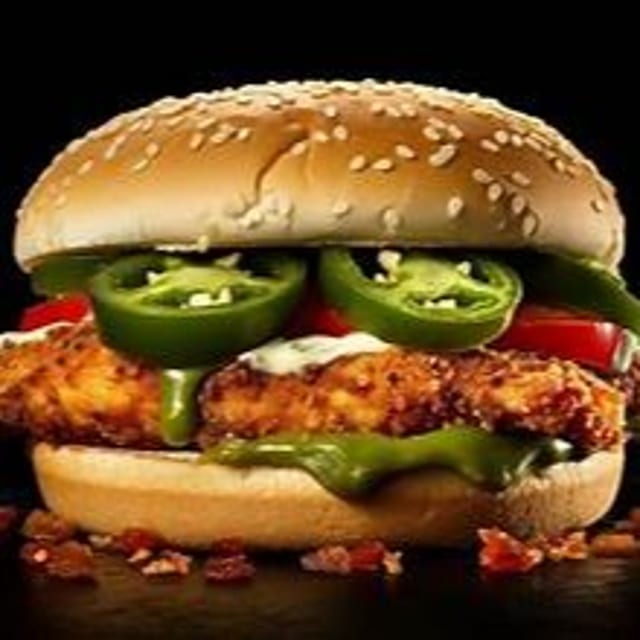 The Kicken Burger.