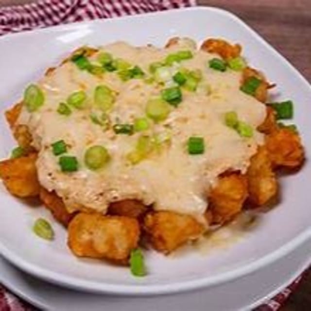 Crabby Tater Tots.