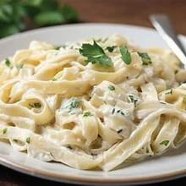 Vegetable Alfredo.