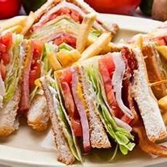 The Classic Club Sandwich.
