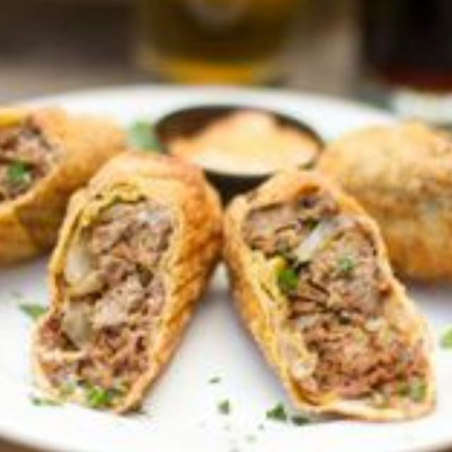 Cheese Steak Stogie Basket.