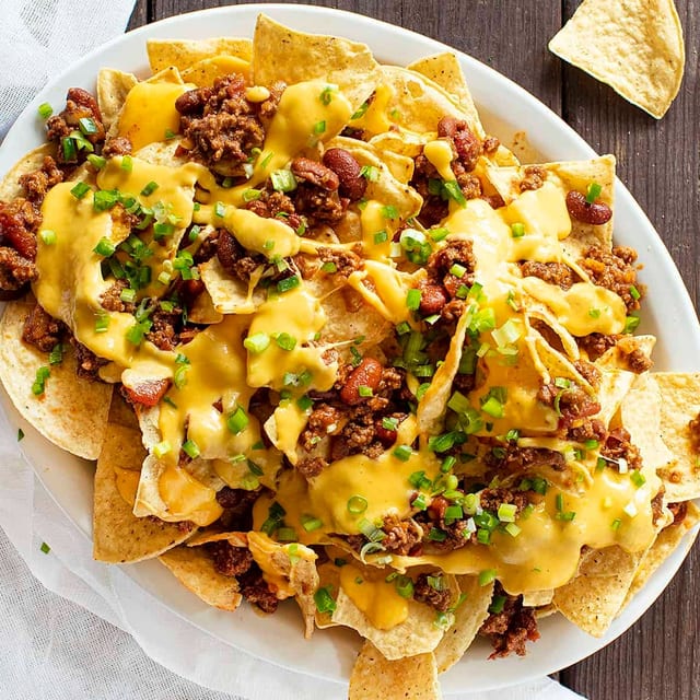 Chili Cheese Nachos.