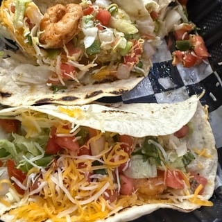 Island Shrimp Tacos