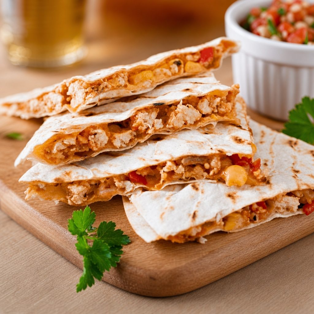 Chicken Quesadilla.