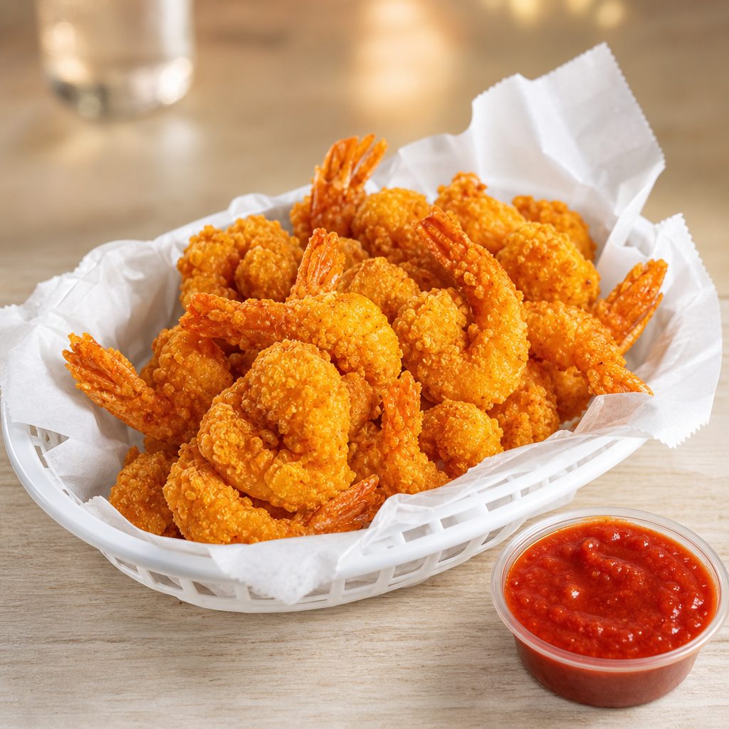 Crispy Shrimp Basket.