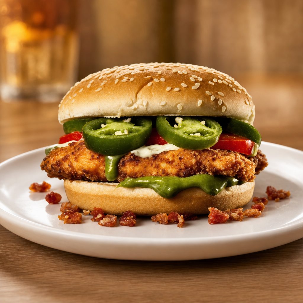 The Kicken Burger.