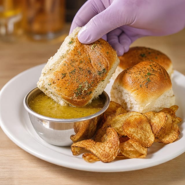 Soup and Sliders.