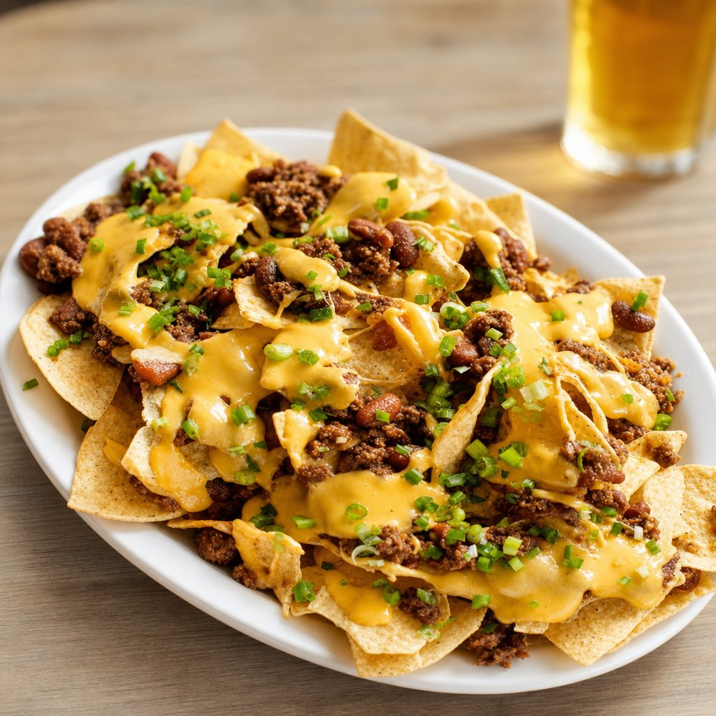 Chili Cheese Nachos.