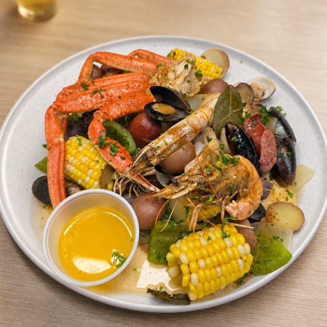 Seafood boil.
