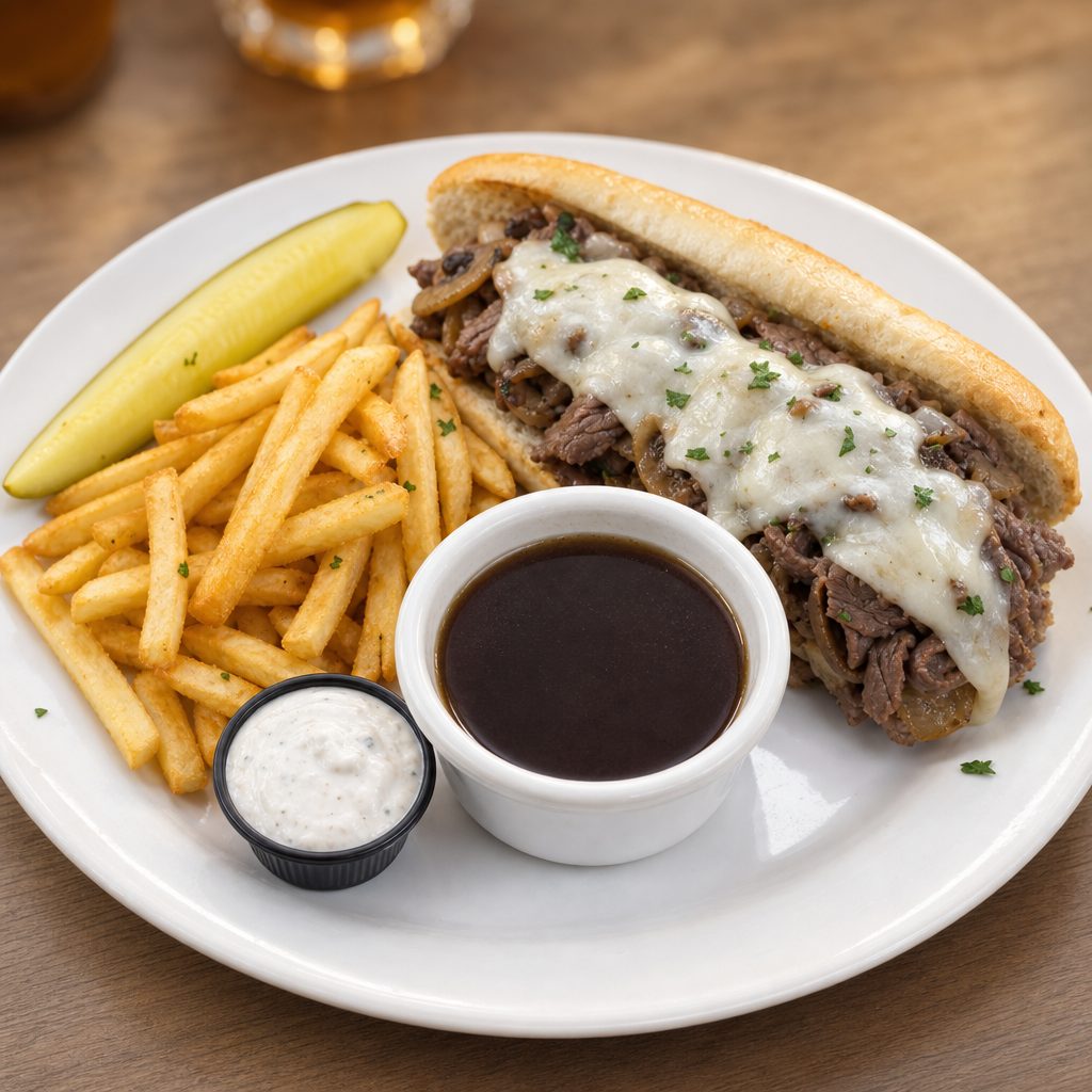 Stan's Big Dipper Sandwich.