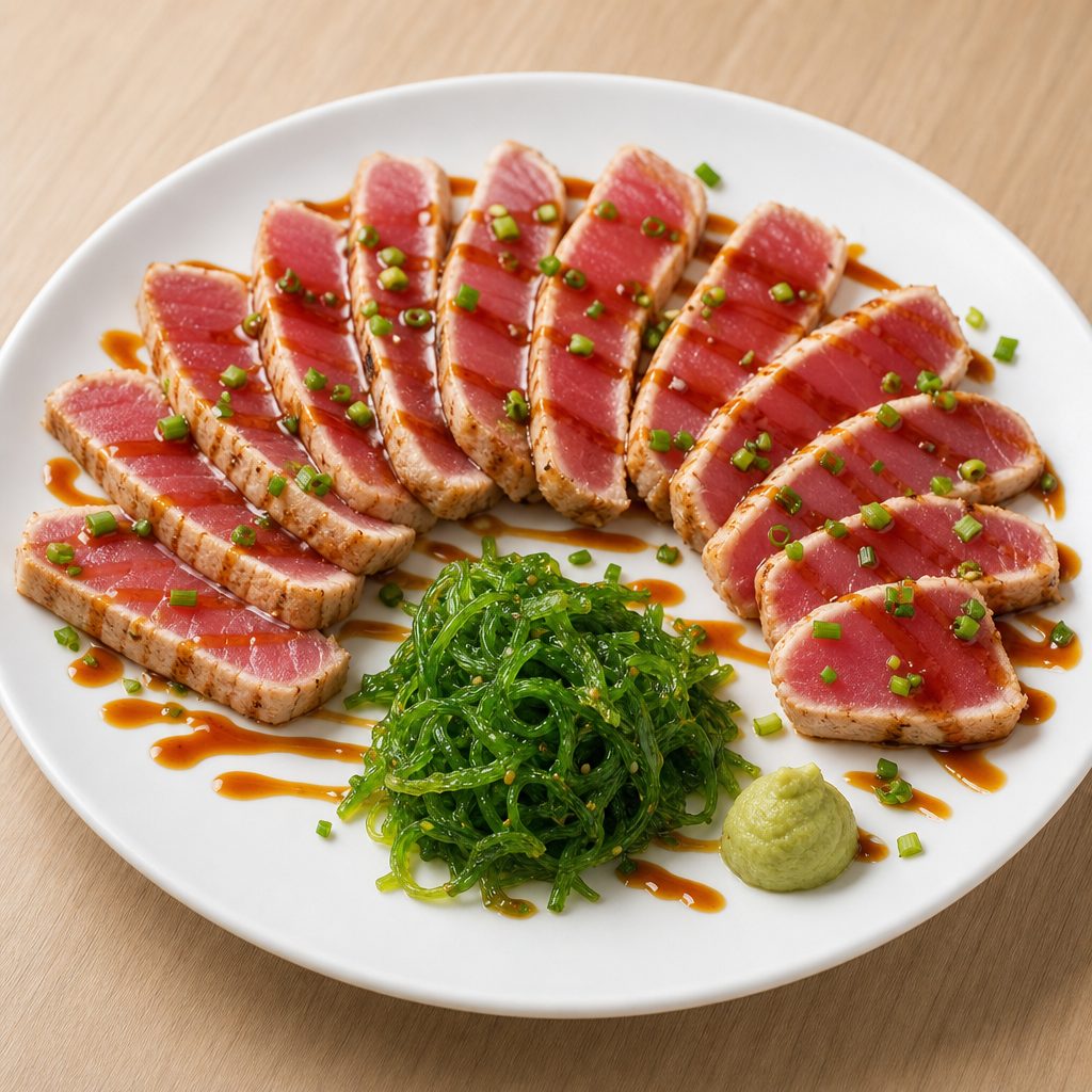 Seared Ahi Tuna.