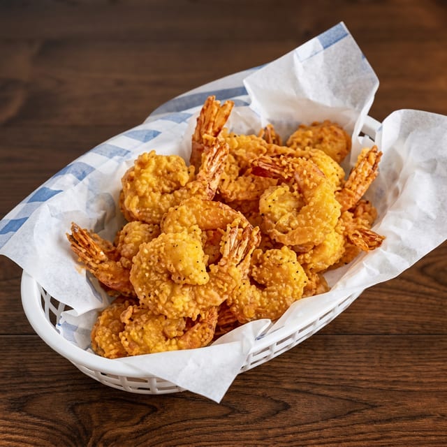 Crispy Shrimp Basket.