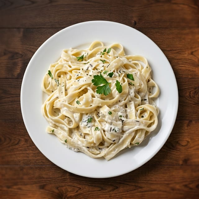 Vegetable Alfredo.
