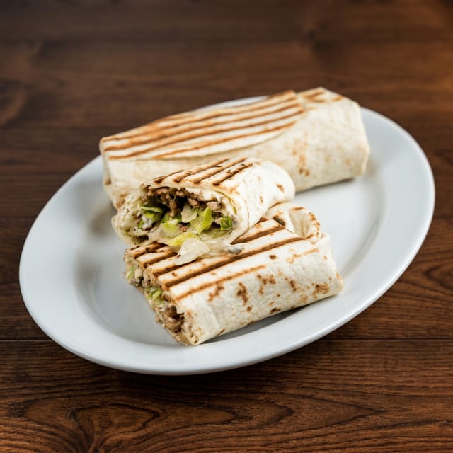 Grilled Chicken Caesar Wrap.