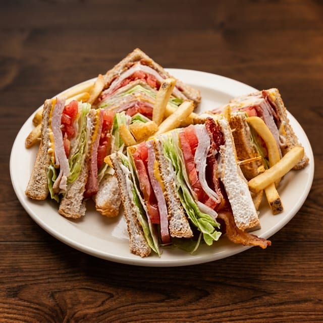 The Classic Club Sandwich.