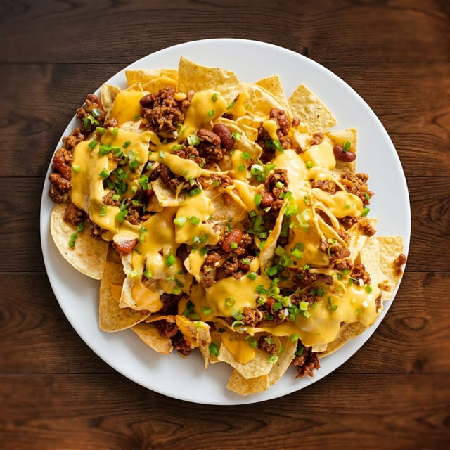 Chili Cheese Nachos.