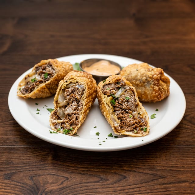Cheese Steak Stogie Basket.