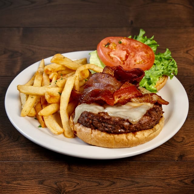 Riverside Burger.