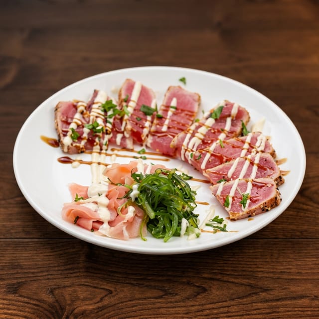 Seared Ahi Tuna.